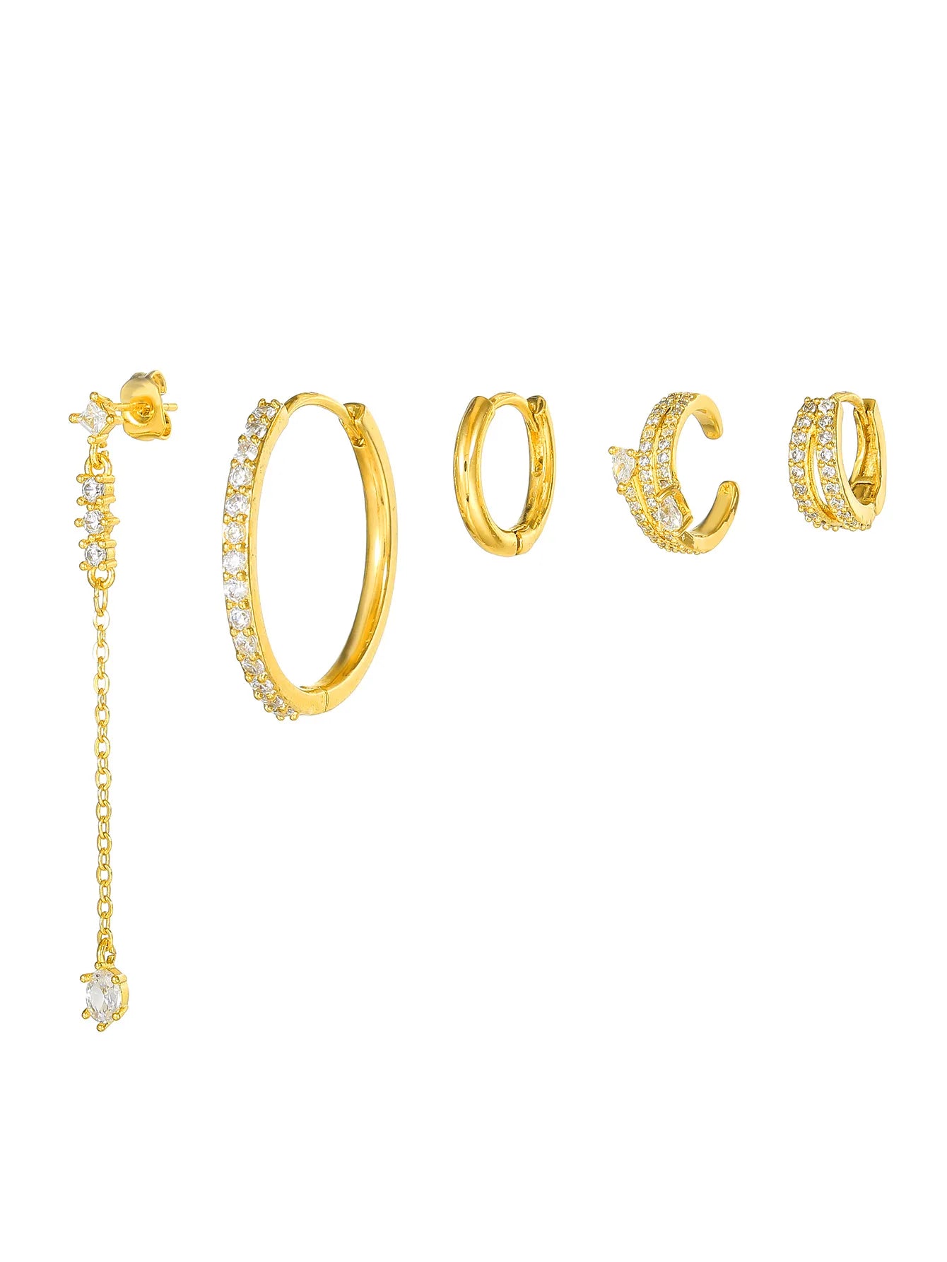 Sculpted Shine Piercing Set (Not in Pair)