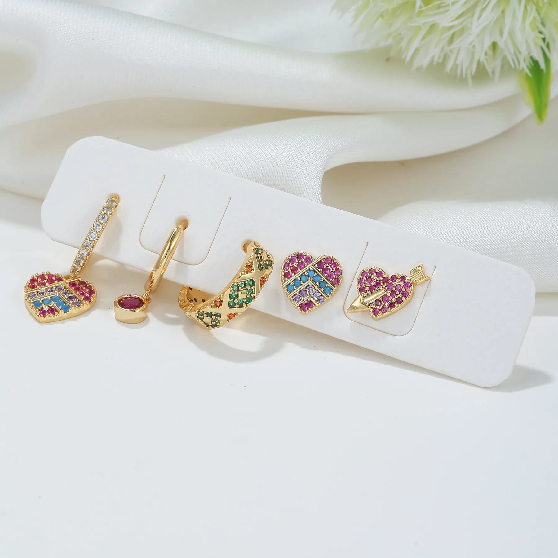 Pixel Heart Piercing Set (Not in Pair)