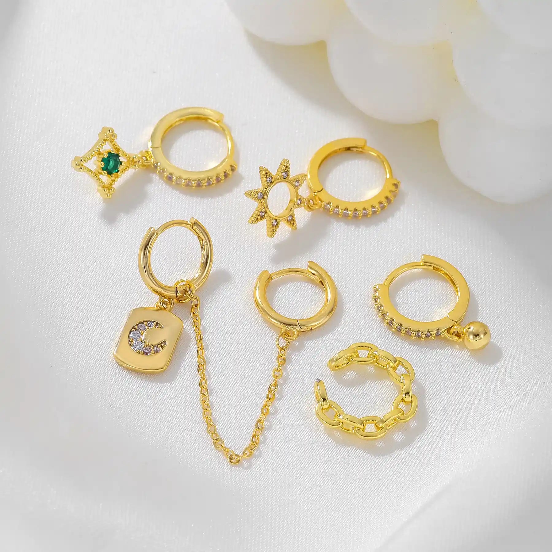 Golden Essentials Piercing Set (Not in Pair)