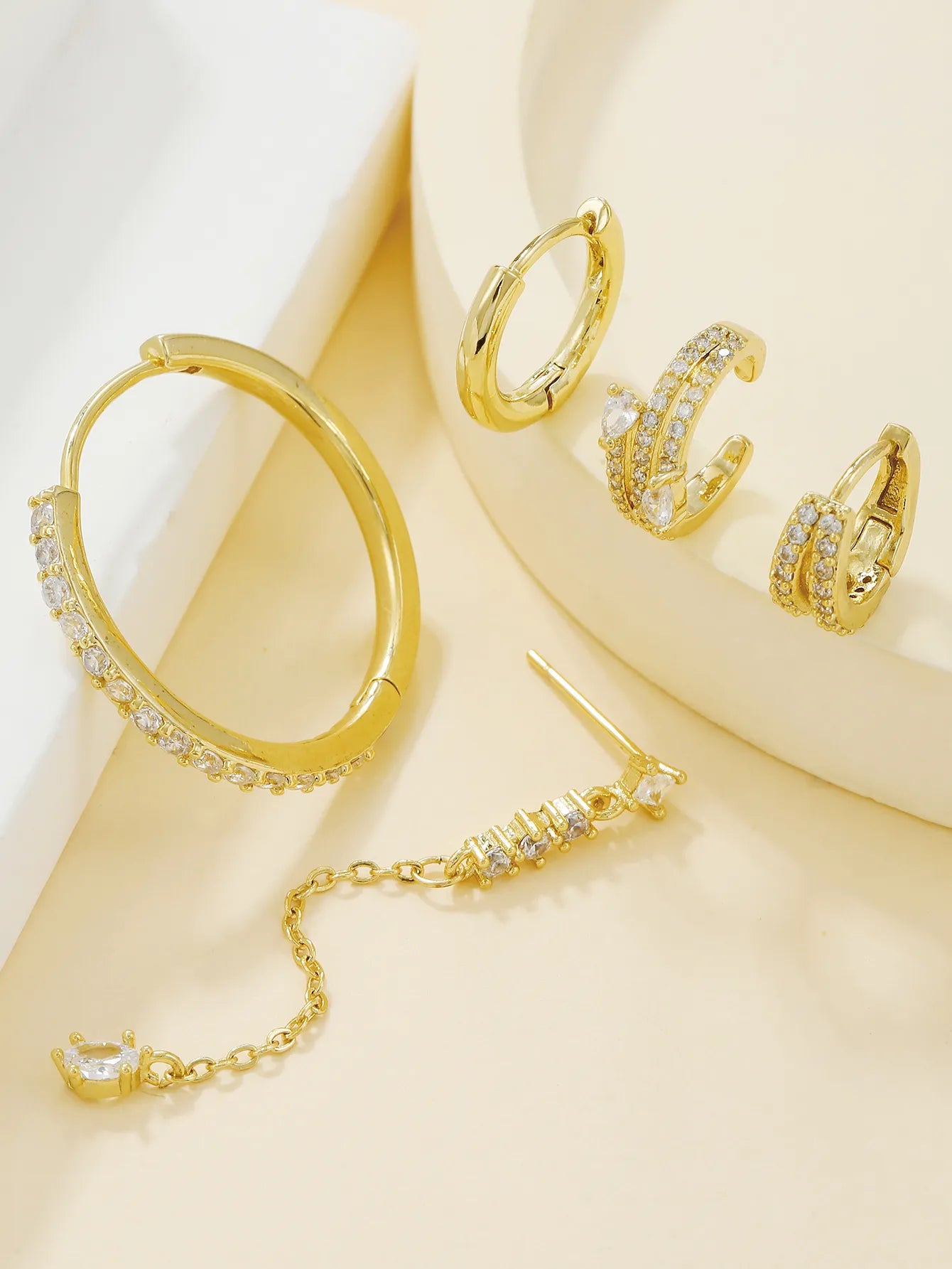 Sculpted Shine Piercing Set (Not in Pair)