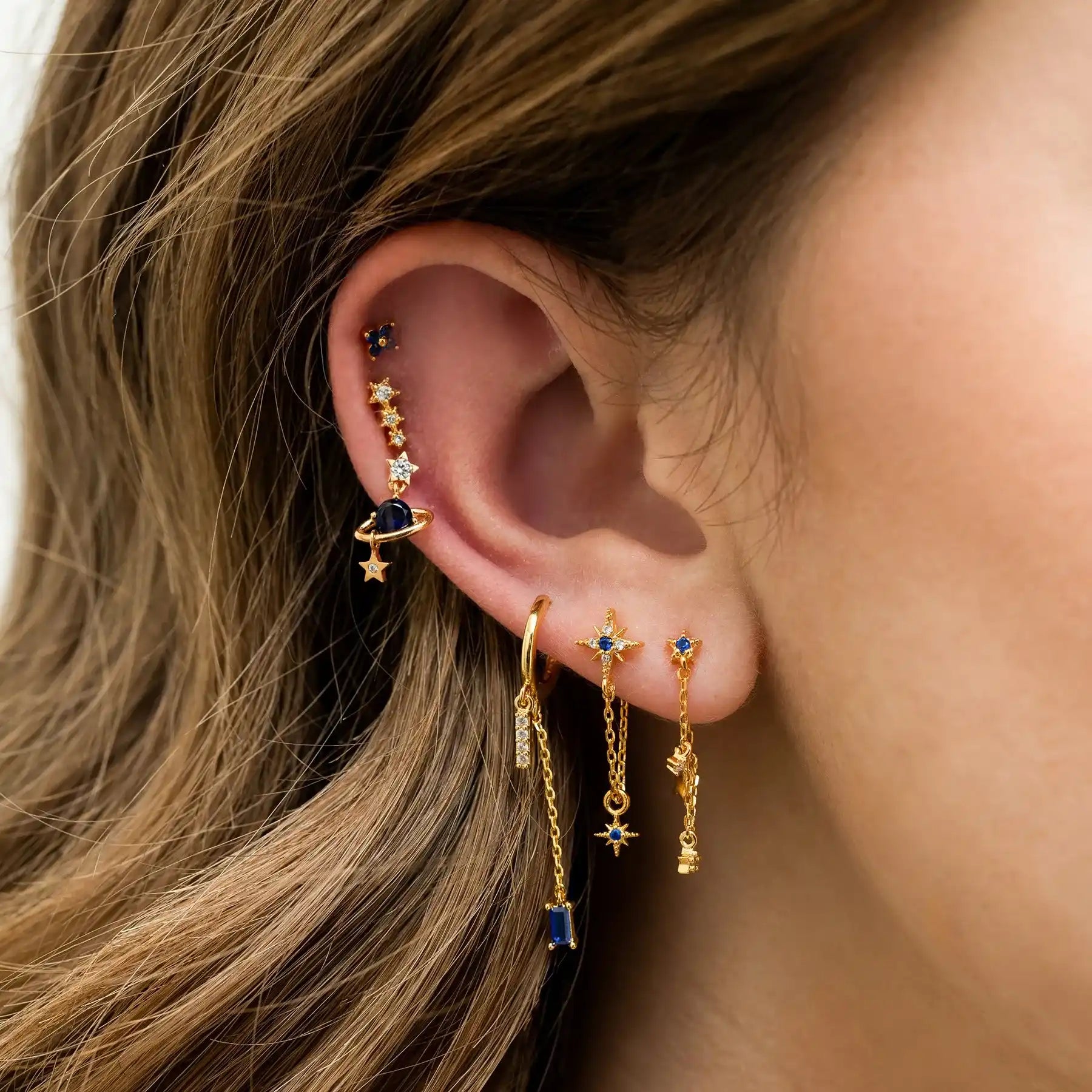 Starry Nights Piercing Set (Not in Pair)