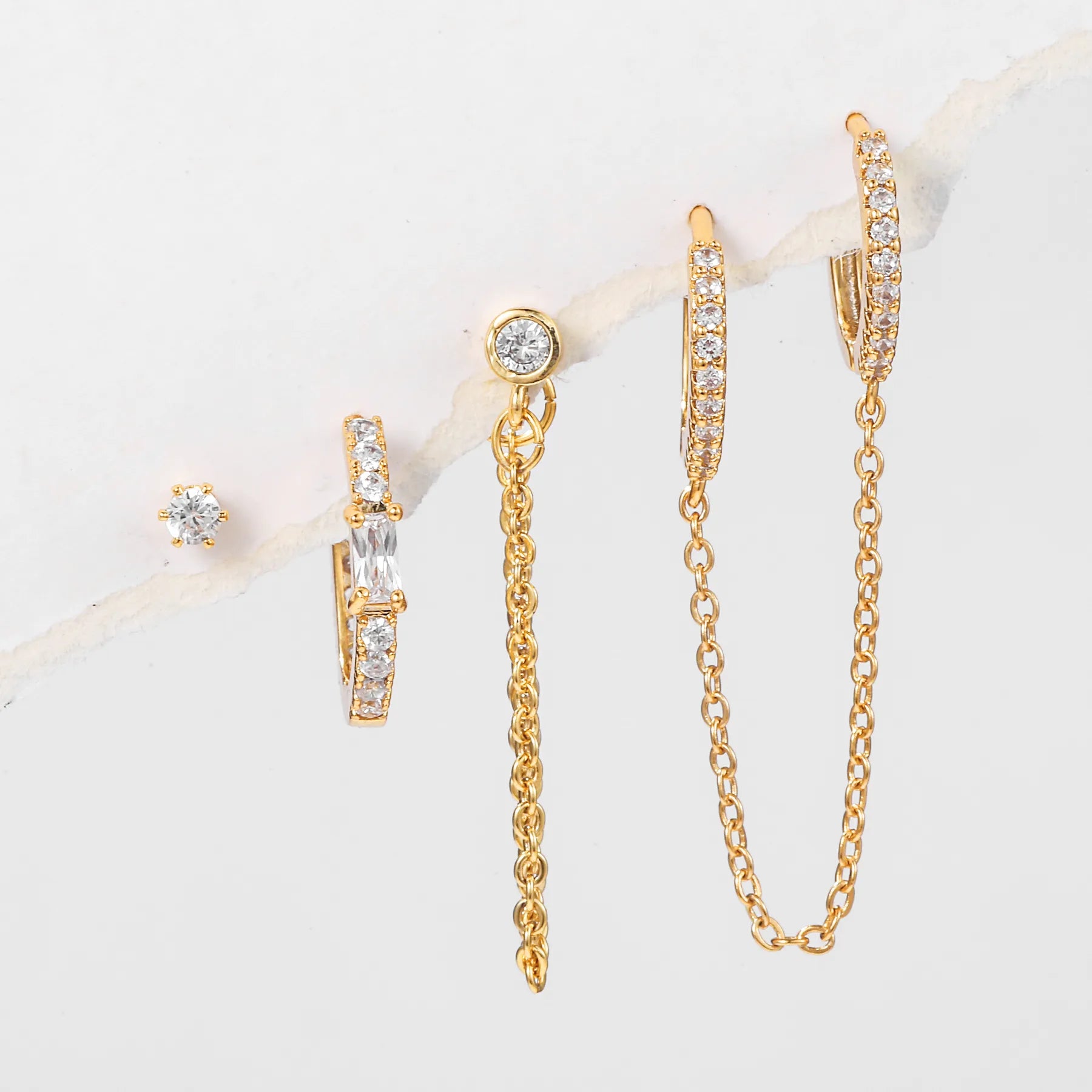 Dainty Drip Piercing Set (Not in Pair)