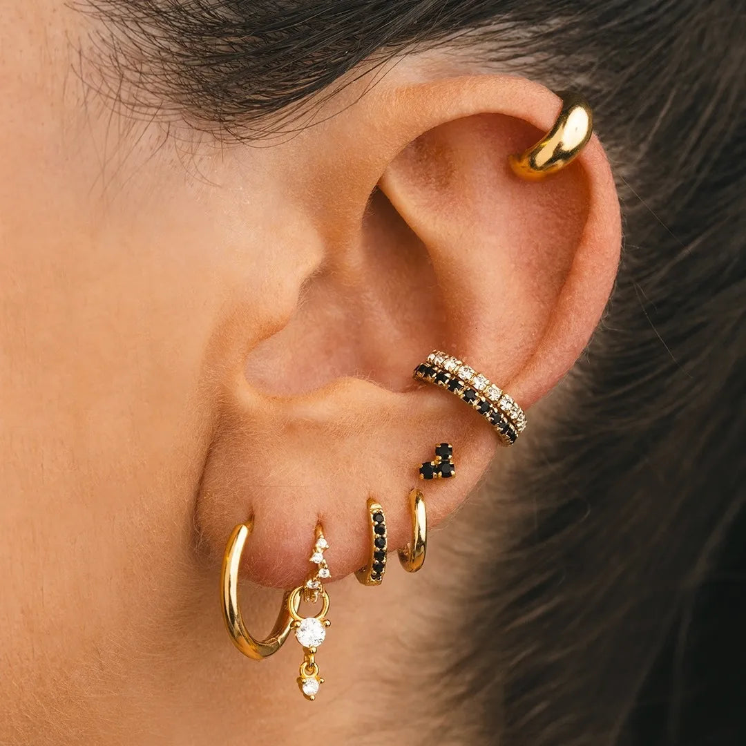 B&W Piercing Set (Not in Pair)