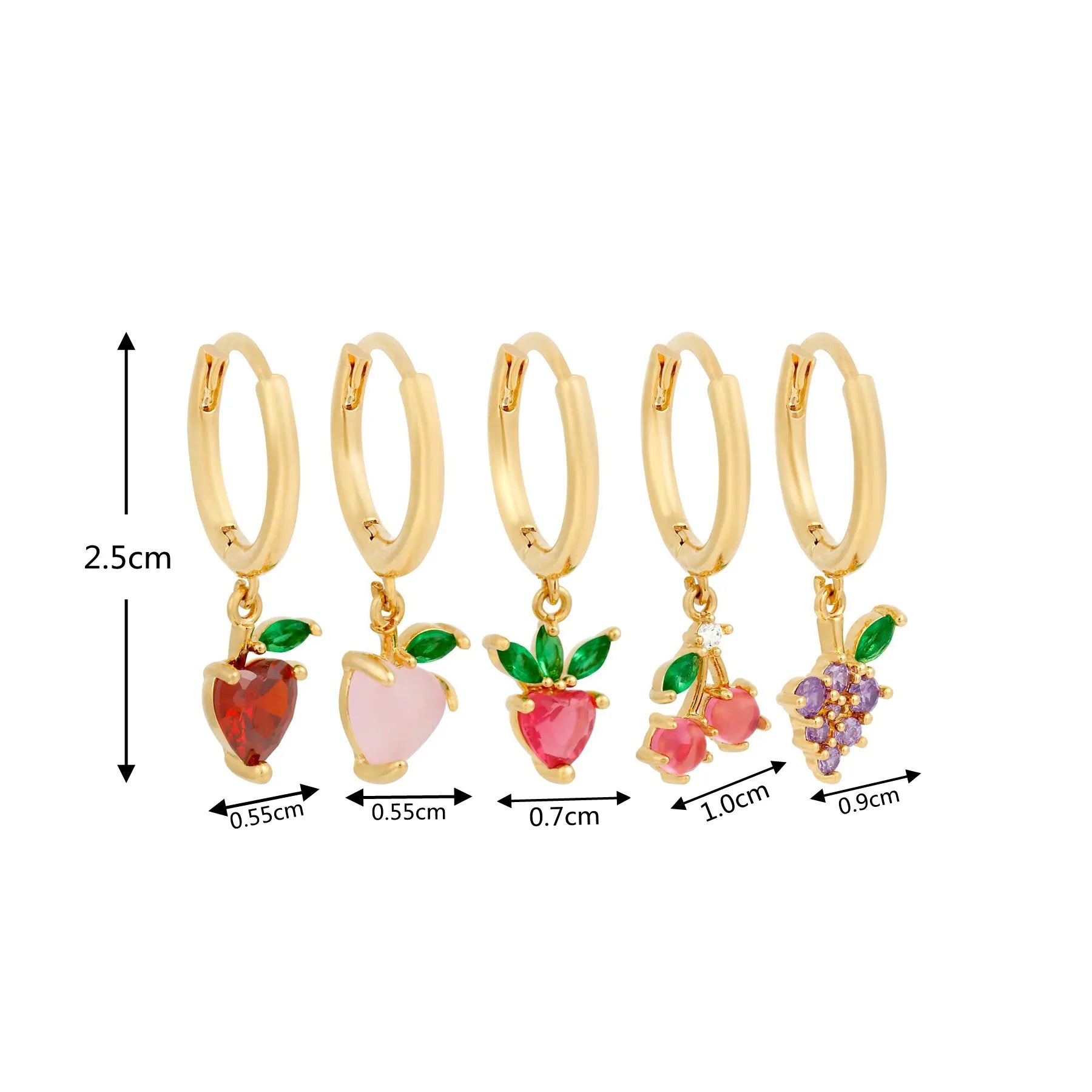 Fruit Basket Piercing Set (Not in Pair)