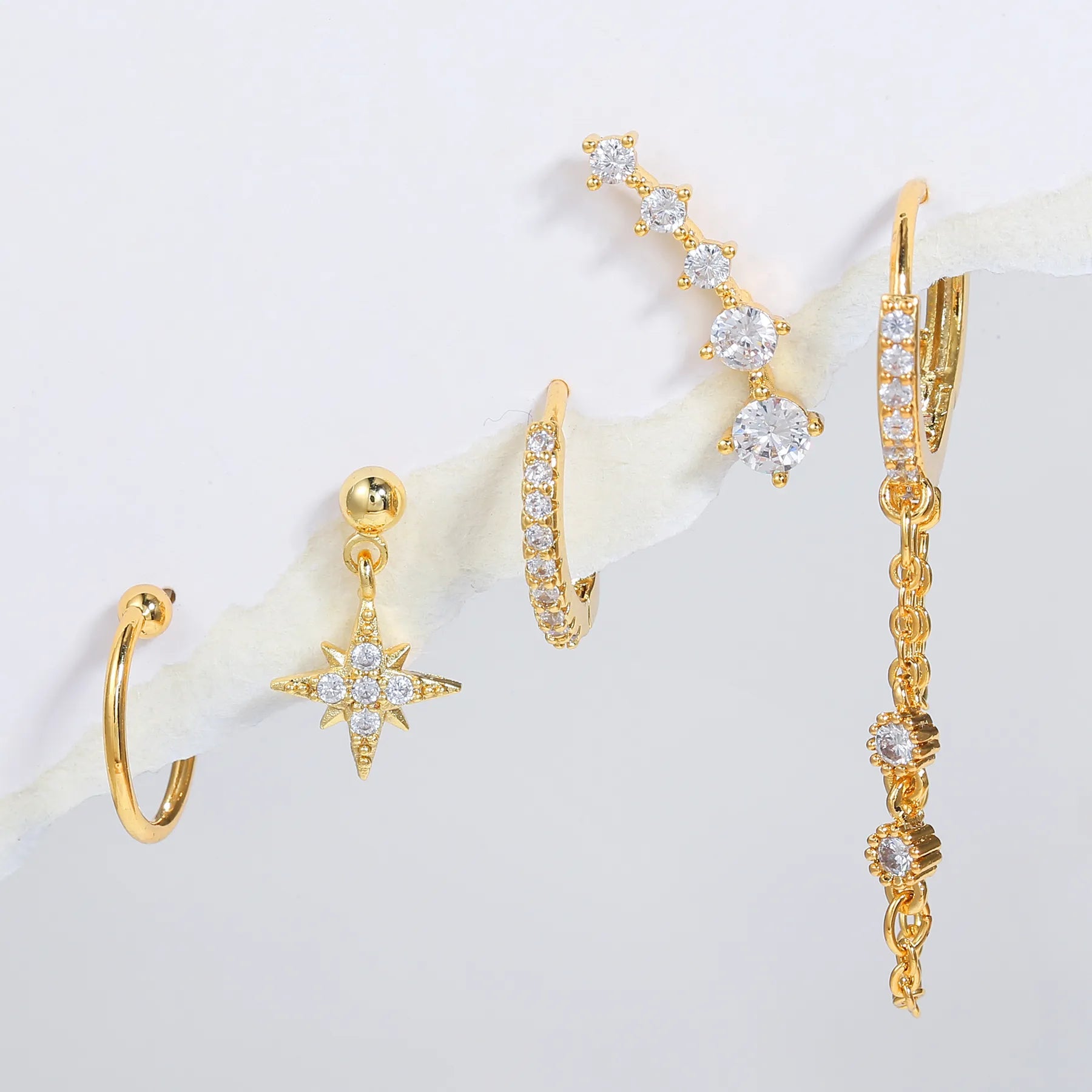 Golden Hour Piercing Set (Not in Pair)