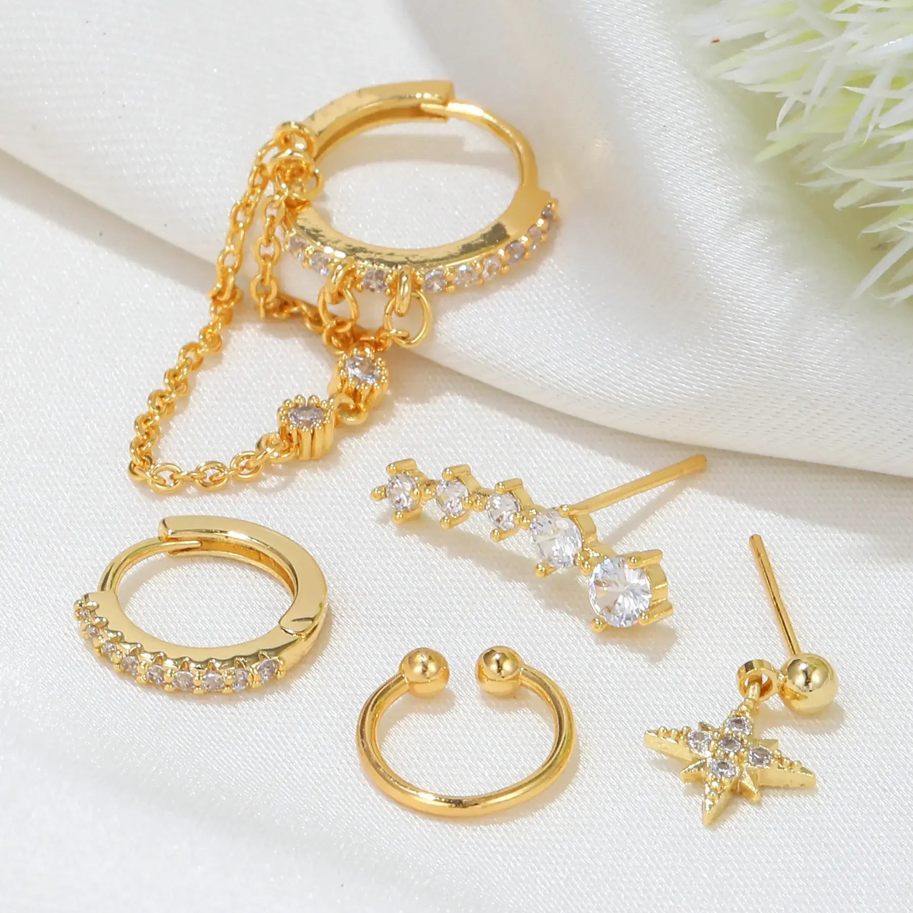 Golden Hour Piercing Set (Not in Pair)